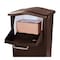 Architectural Mailboxes Elephantrunk Aluminum, Locking, Parcel Drop, 6900RZ, Rubbed Bronze, Extra Large Capacity 6900RZ - alternate 2